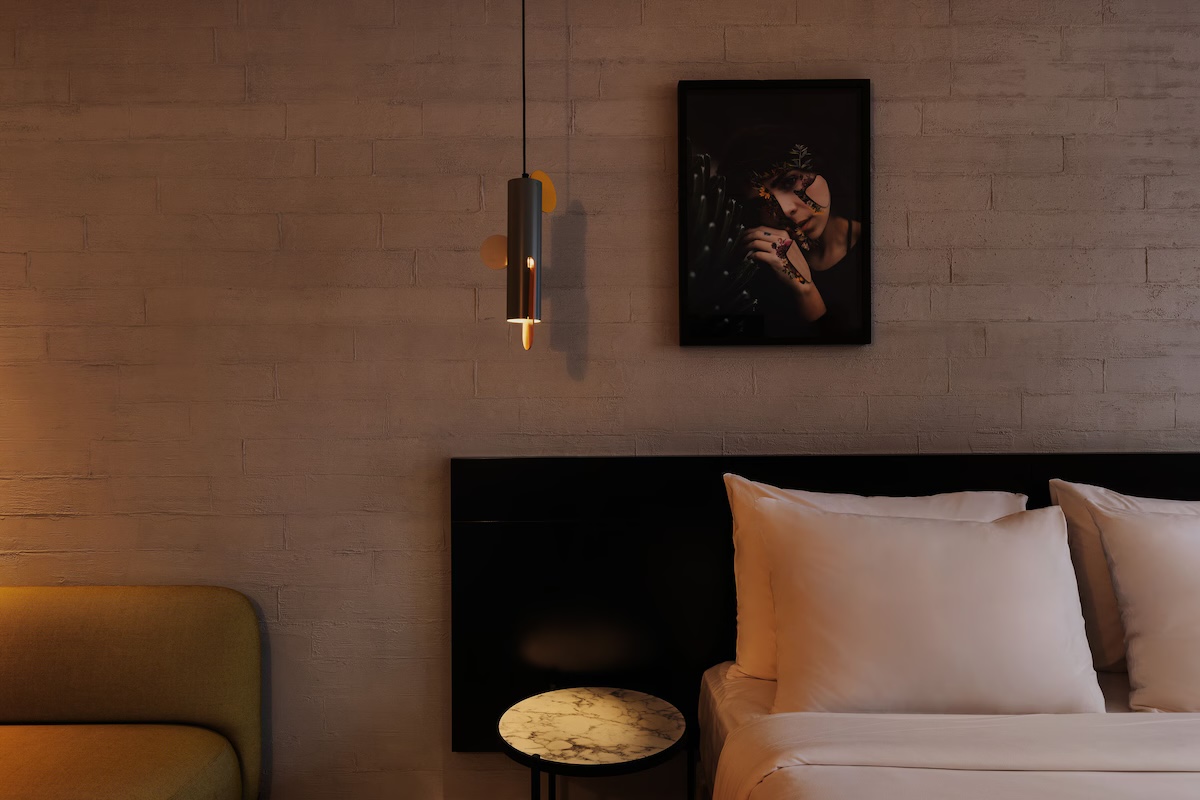 Muse Boutique Hotel, Tel Aviv. Guest room.